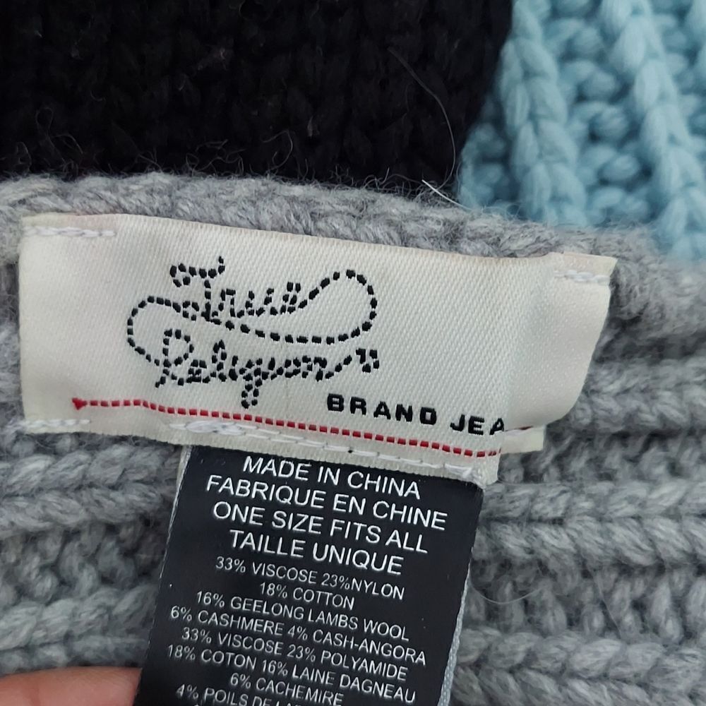 True Religion Knit Scarf - Picture 3 of 3